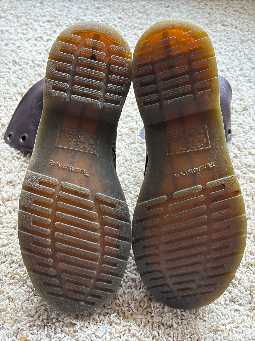 Dr. Martens Aimilita Triumph Union Jack British Flag Leather Fold Boots US 9 - Picture 11 of 15